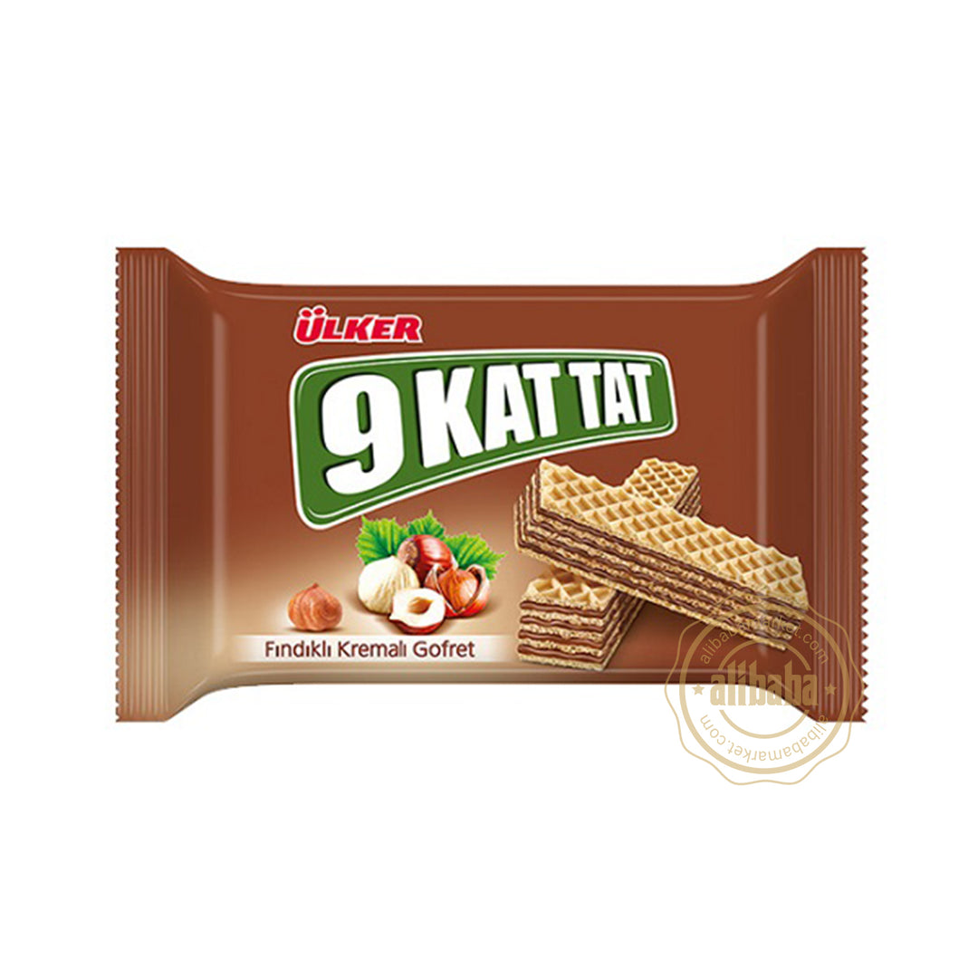 ULKER 9 KAT HAZELNUT WAFERS 39G - Altin Grocery Wafer Ulker