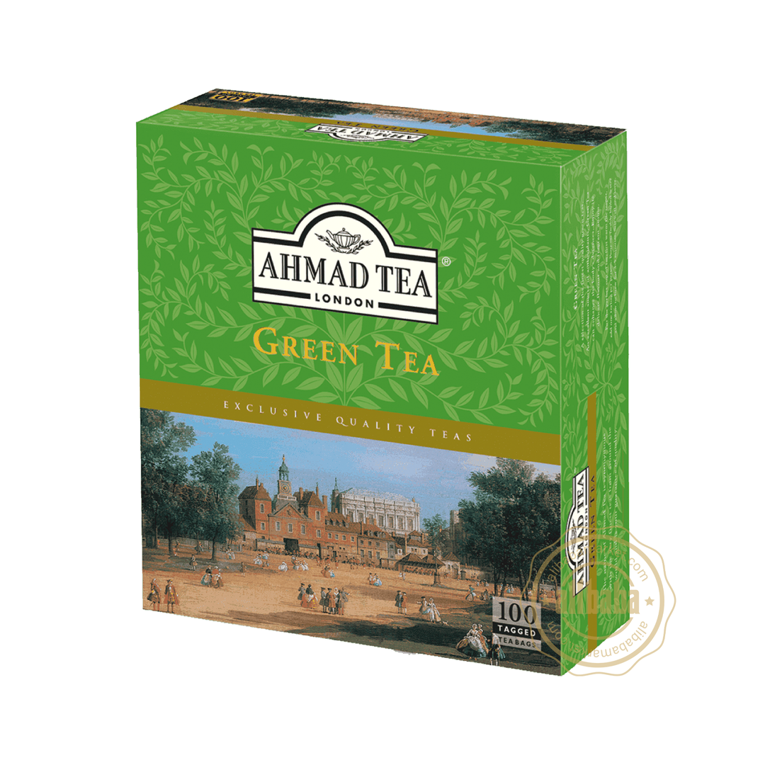AHMAD TEA GREEN TEA 100TB (TAG) - Altin Grocery Tea Ahmad Tea