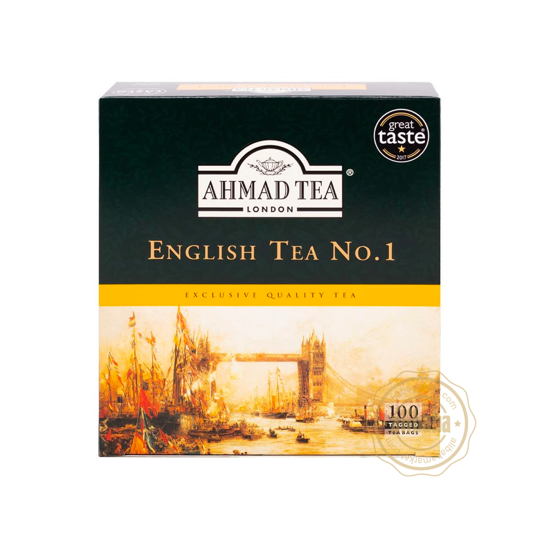 AHMAD TEA ENGLISH TEA #1 100TB (TAG) - Altin Grocery Tea Ahmad Tea