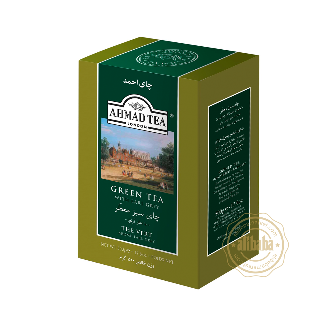 AHMAD GREEN TEA w EARL GREY 500GR - Altin Grocery Tea Ahmad Tea