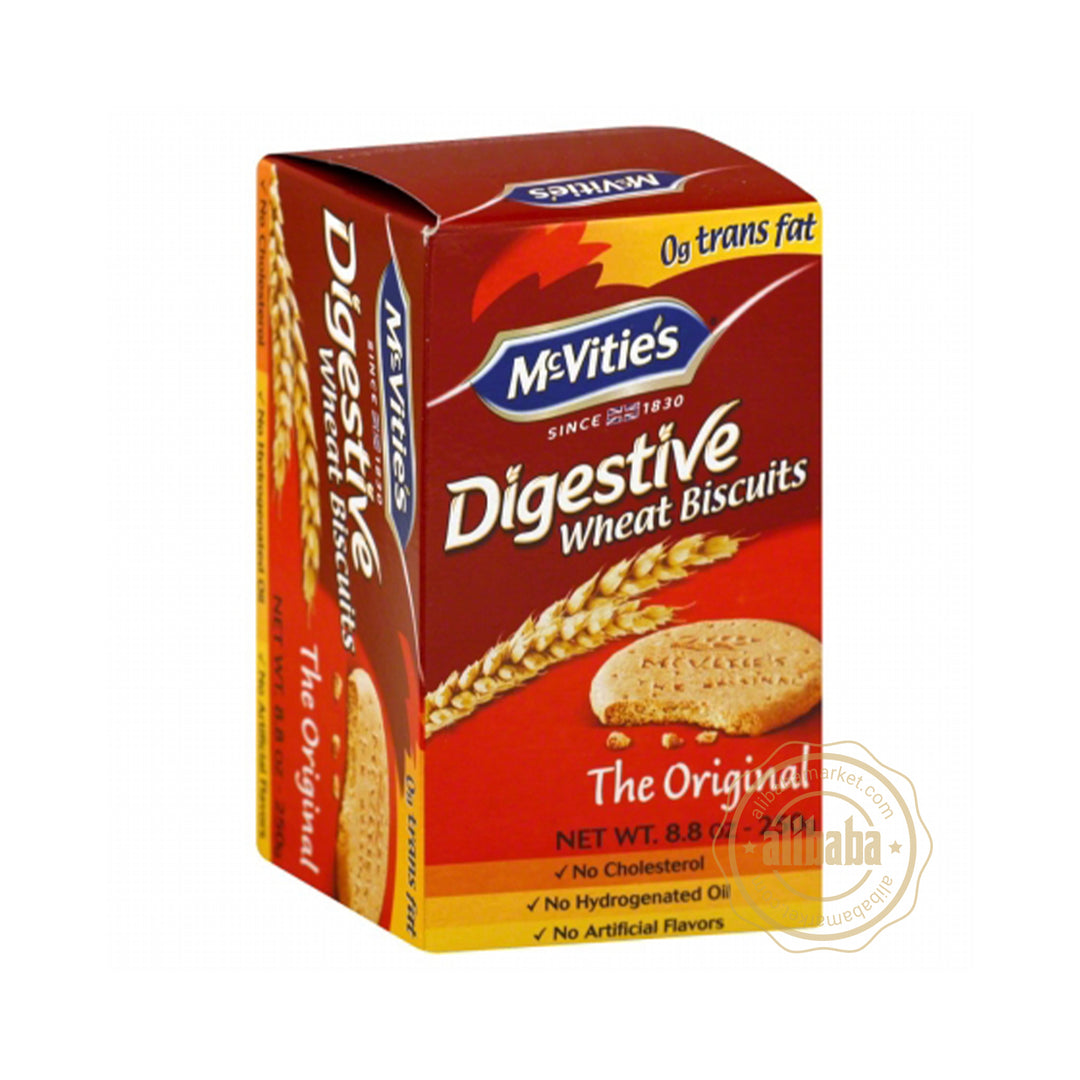 MCVITIES DIGESTIVE BISCUITS 8.8OZ/250GR - Altin Grocery Biscuits McVities
