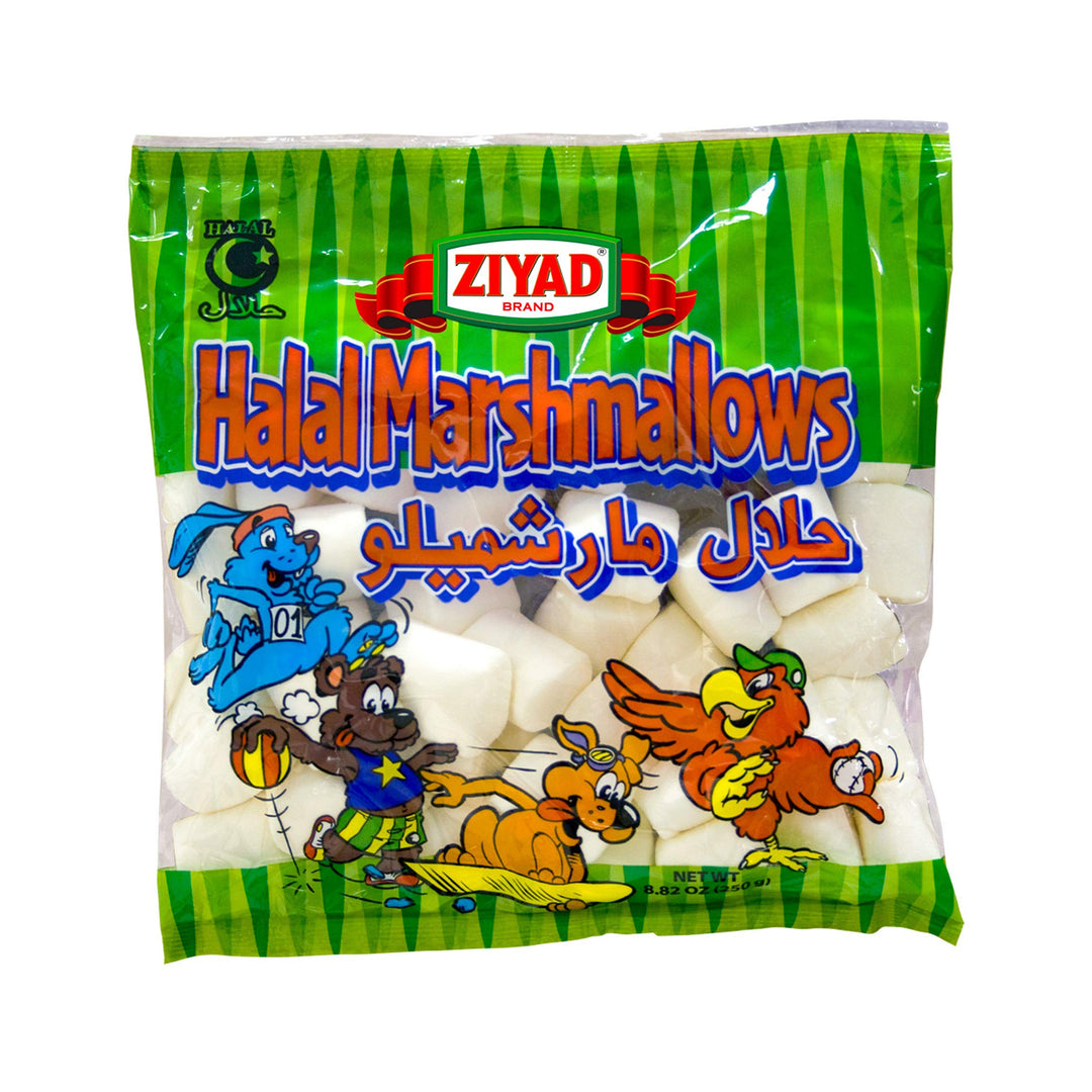 ZIYAD HALAL MARSHMALLOWS 8.82OZ - Altin Grocery Marshmallow Ziyad