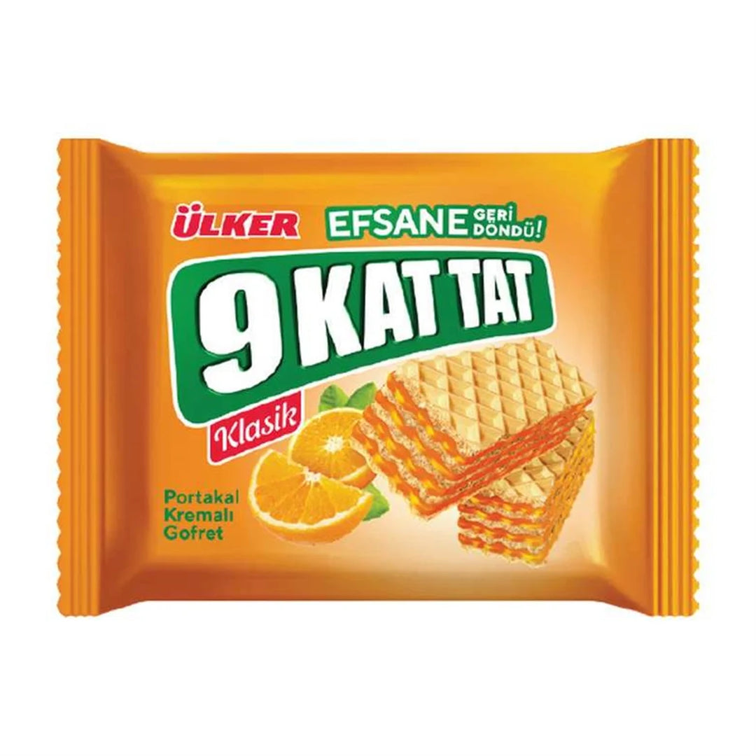 ULKER 9 KAT ORANGE 39GR - Altin Grocery Wafer Ulker