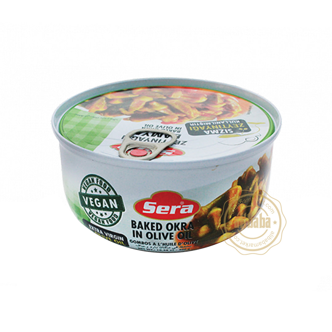 SERA OKRA IN OLIVE OIL 300GR - Altin Grocery Ready Meal Sera
