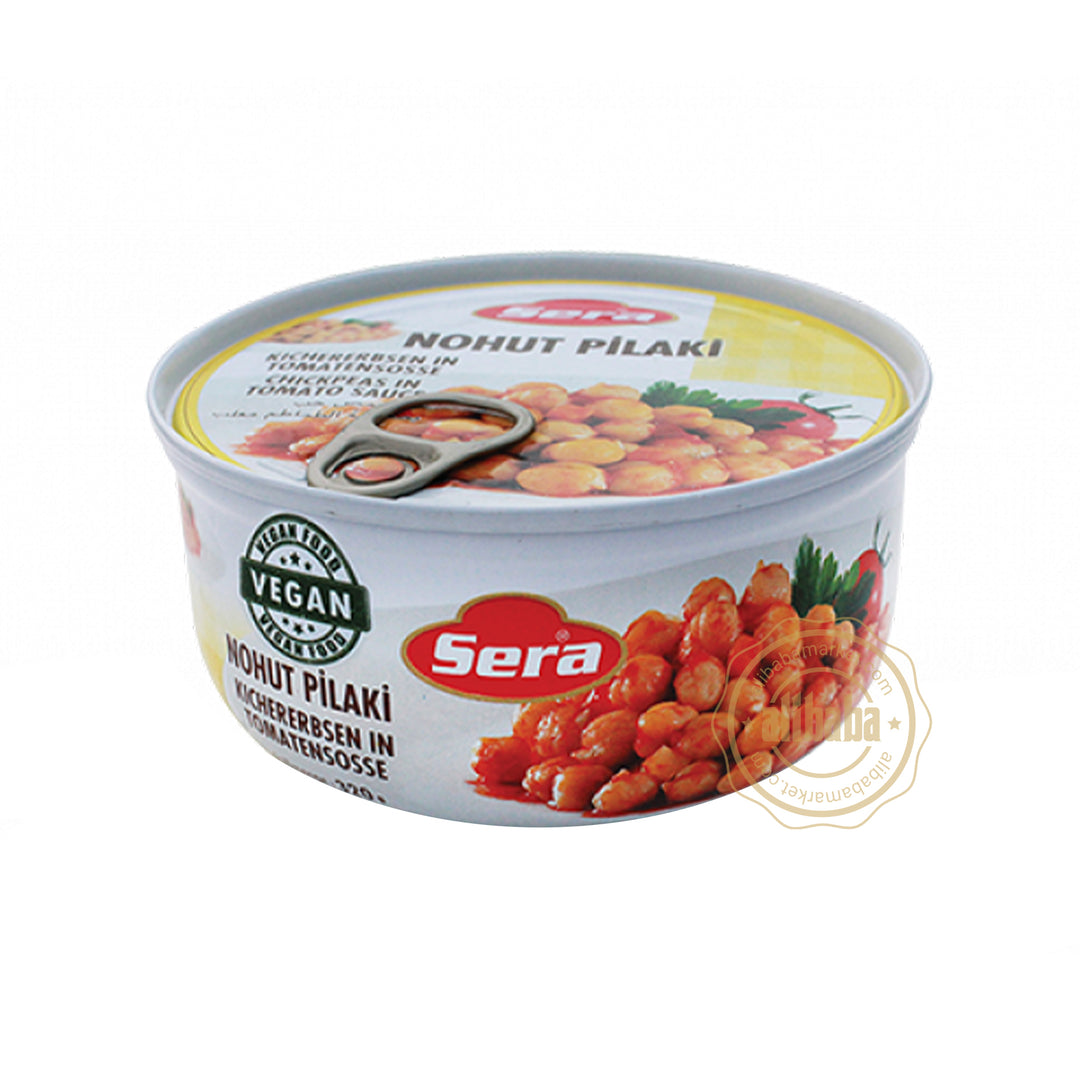 SERA CHICKPEAS IN TOMATO SAUCE 320GR - Altin Grocery Ready Meal Sera