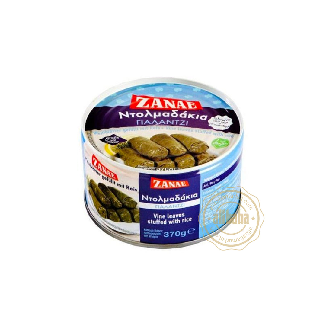 ZANAE VINE LEAVES STUFFED W RICE 370GR - Altin Grocery Ready Meal Zanae