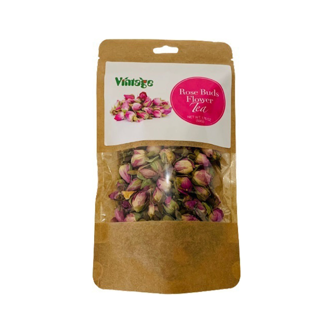 VINTAGE ROSE BUDS FLOWER TEA 50GR - Altin Grocery Tea Vintage
