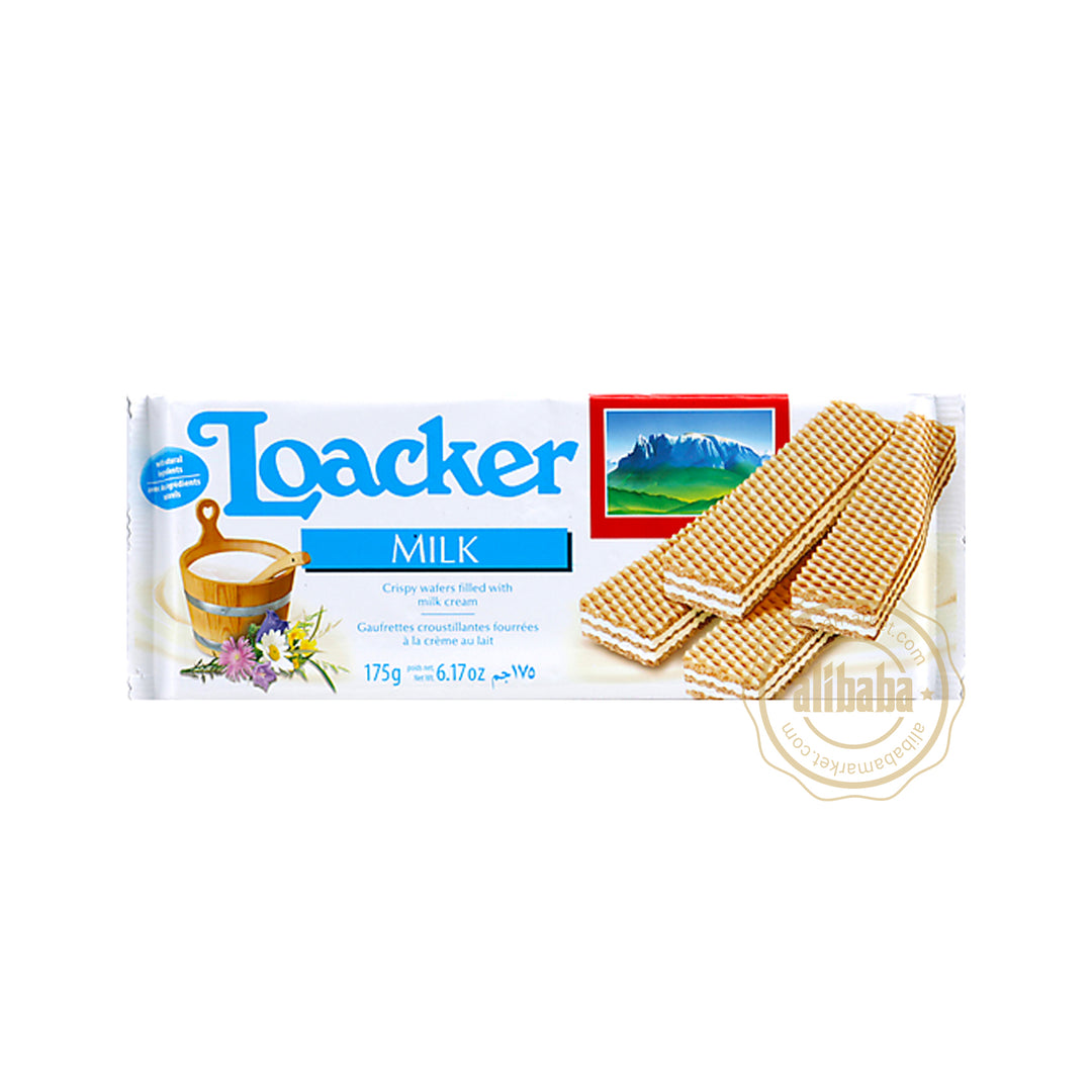 LOACKER CLASSIC - MILK WAFER 175GR - Altin Grocery Wafer Loacker