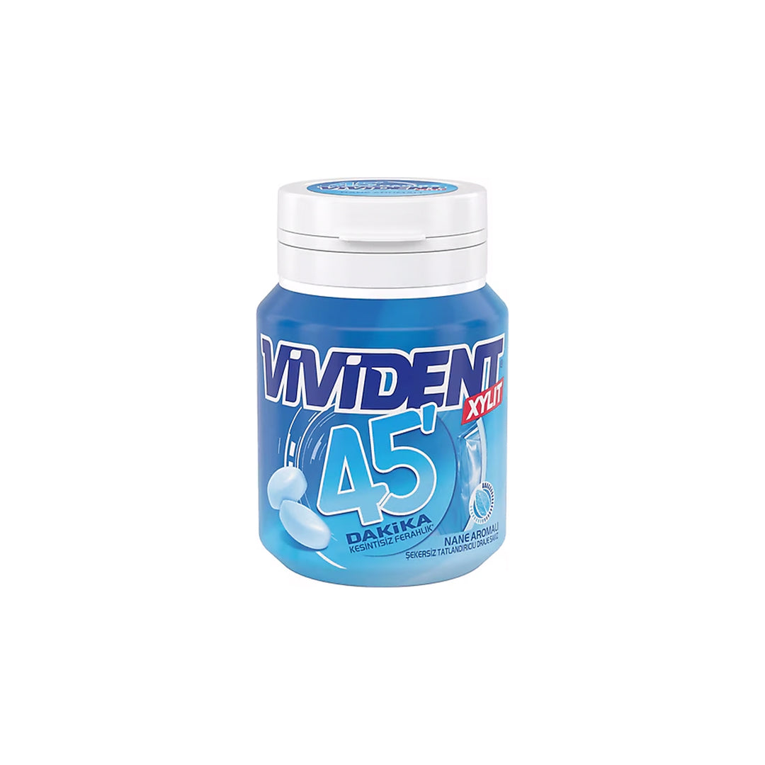VIVIDENT XYLIT 45 GUM W MINT 67G - Altin Grocery Gum Vivident