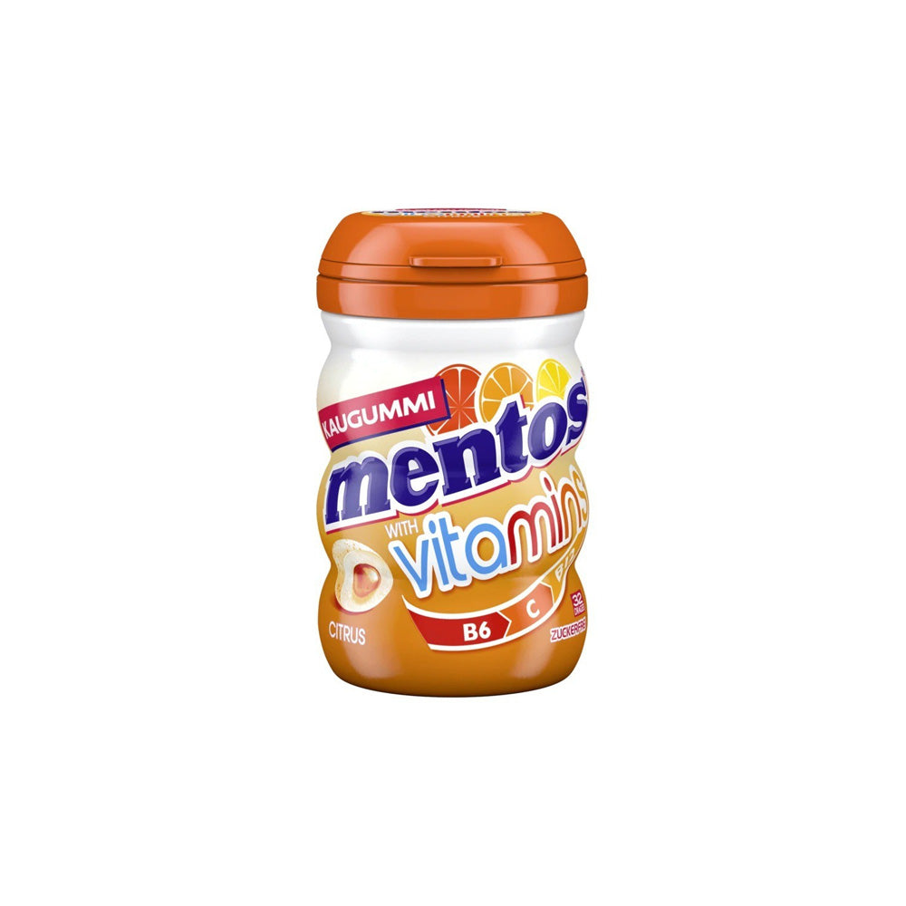 MENTOS PURE CITRUS GUM 90G - Altin Grocery Gum Mentos