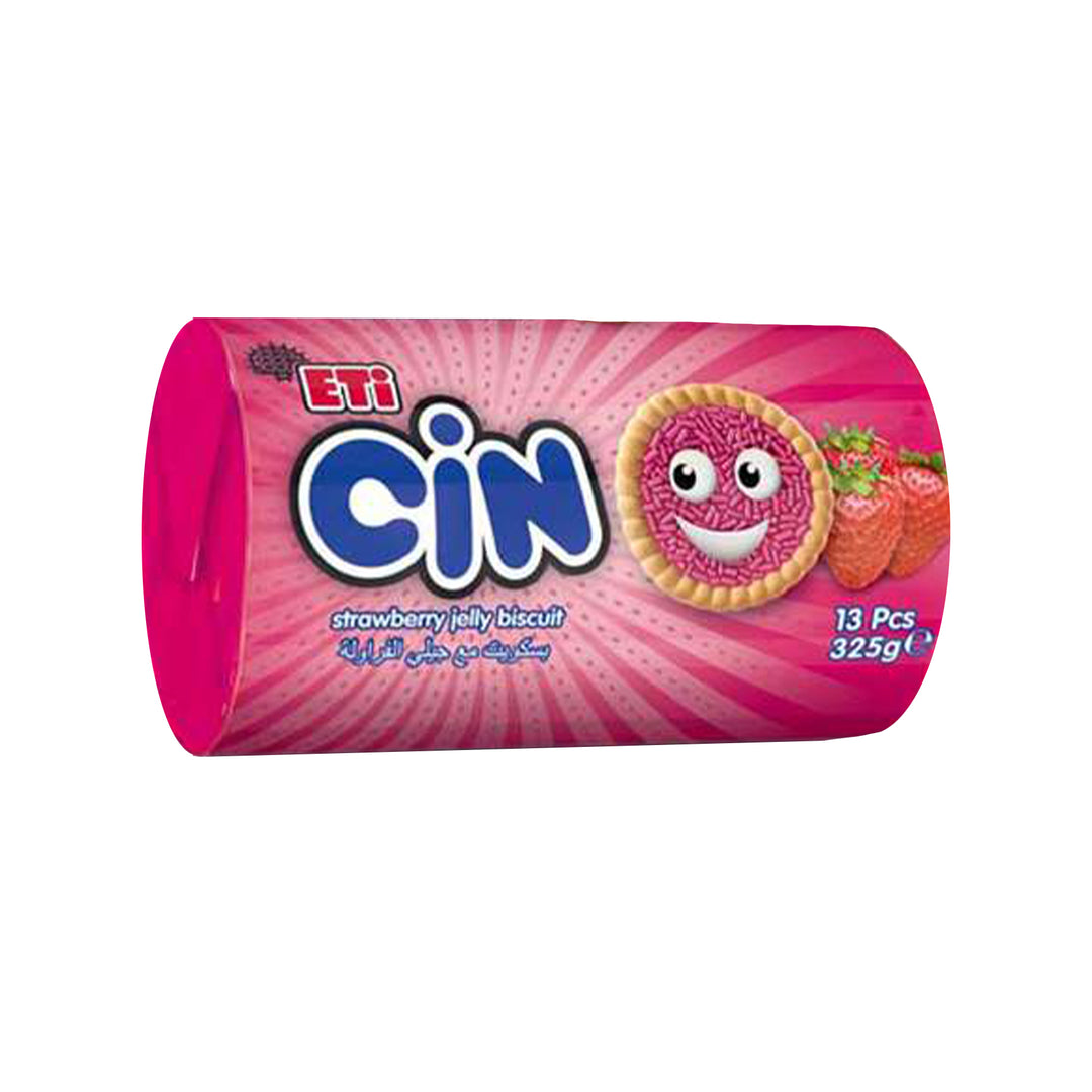 ETI CIN STRAWBERRY 325GR - Altin Grocery Biscuits Eti