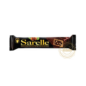 SARELLE HAZELNUT AND DARK CHOCOLATE CREAM FILLED WAFER 33GR