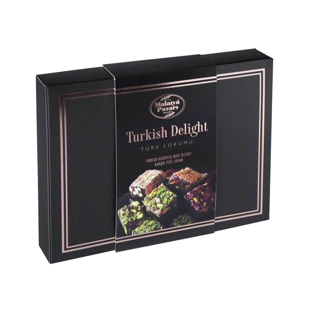 MALATYA PAZARI MPP TURKISH ASSORTED WICK DELIGHT 400GR - Altin Grocery Turkish Delight Malatya Pazari