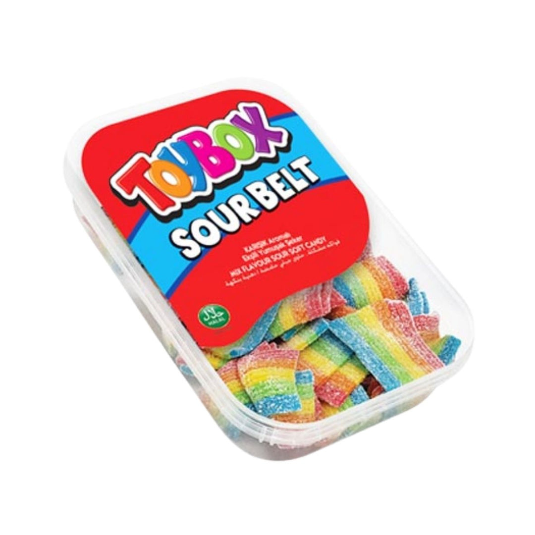 TOYBOX SOUR BELT-MIX FLAVORED SHORT 200GR