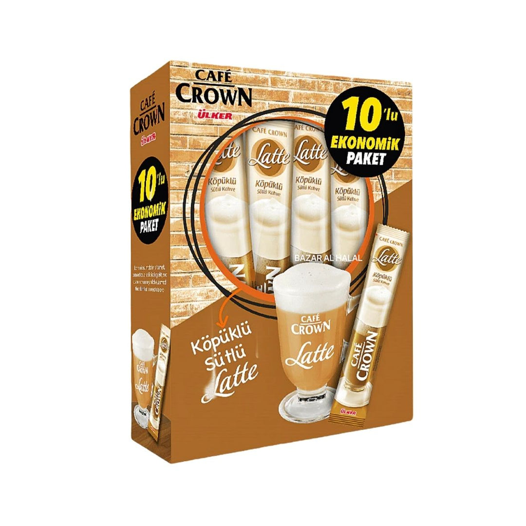 ULKER CAFE CROWN LATTE 10PK