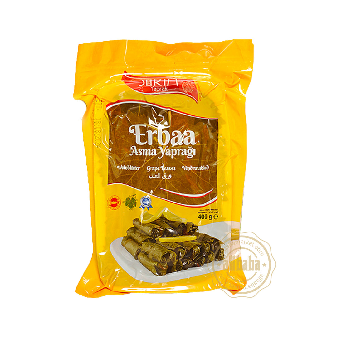 SARIM TOKAT GRAPE LEAVES IN VACUUM PLATE 400GR