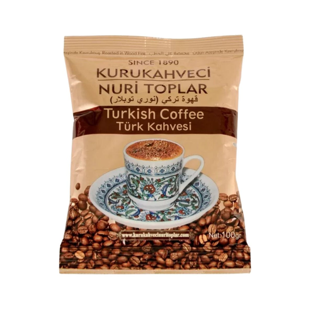 KURUKAHVECI NURI TOPLAR TURKISH COFFEE 100G