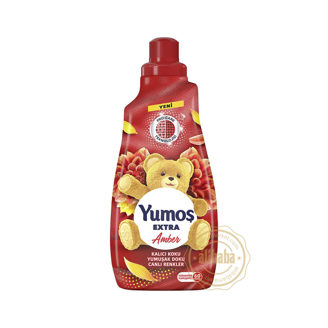 YUMOS LAUNDRY SOFTENER AMBER 1440ML