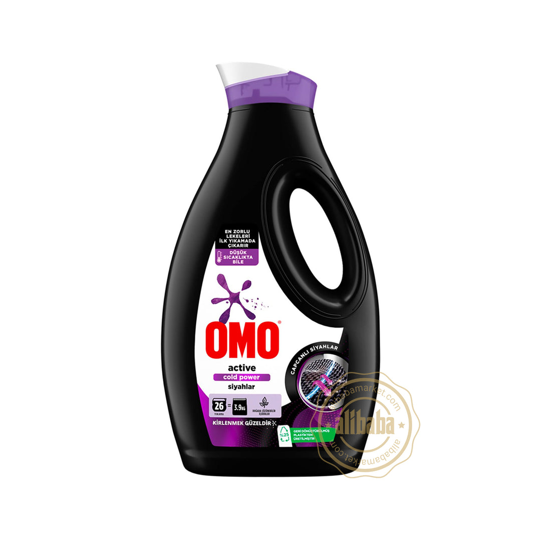 OMO LIQUID LAUNDRY DETERGENT BLACK 1.69L - Altin Grocery Detergent Omo