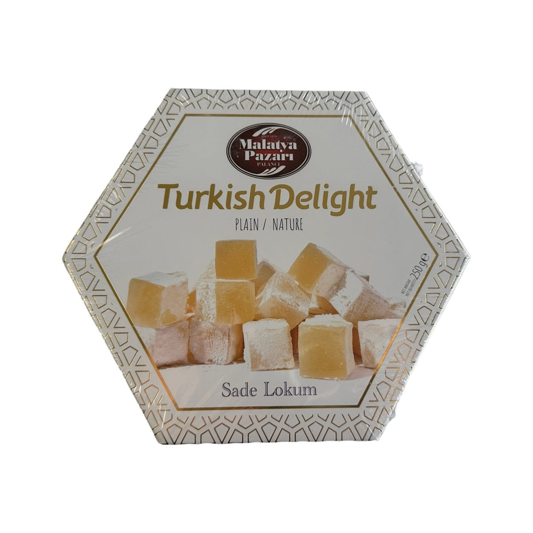 MALATYA PAZARI TURKISH DELIGHT PLAIN 250G - Altin Grocery Turkish Delight Malatya Pazari