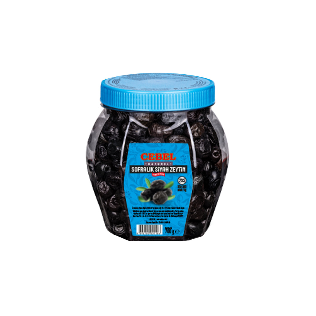 CEBEL BLACK OLIVE 2XS (BLUE 351-380) 700GR - Altin Grocery Olive Cebel