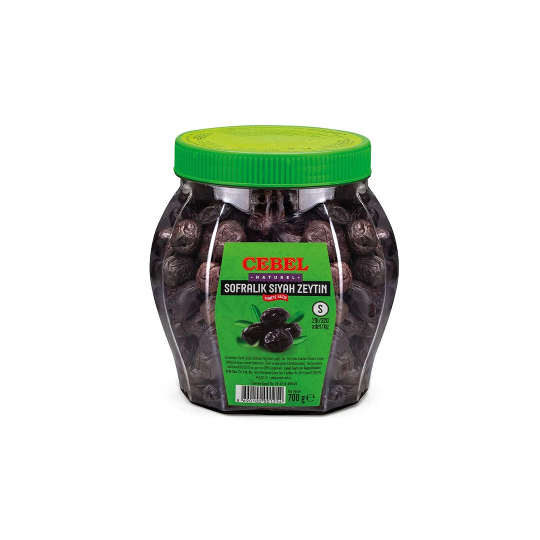 CEBEL BLACK OLIVE S (GREEN 291-320) 700GR - Altin Grocery Olive Cebel