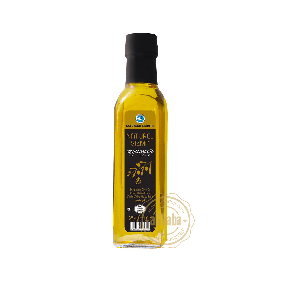 MB EXTRA VIRGIN OLIVE OIL 250ML GLASS - Altin Grocery Oil Marmarabirlik