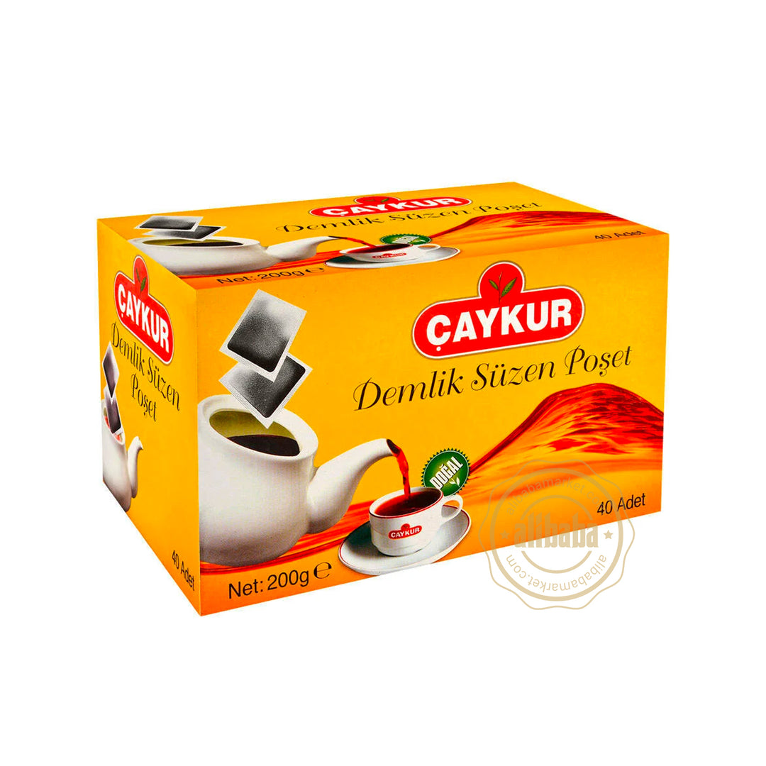 CAYKUR DEMLIK POSET TEA 40TB 200GR