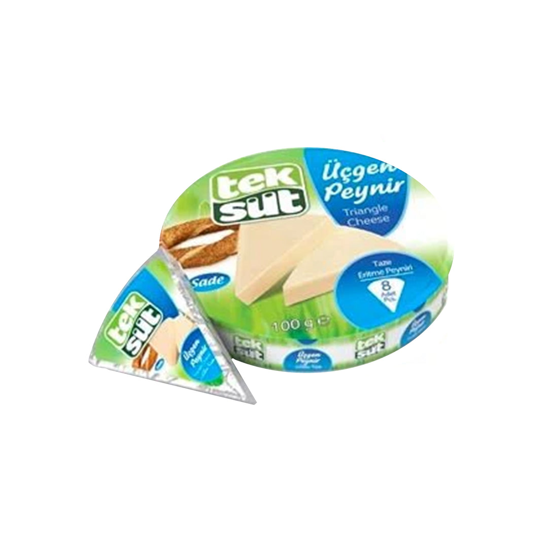 TEKSUT TRIANGLE CHEESE 100GR - Altin Grocery Spreadable Cheese Teksut