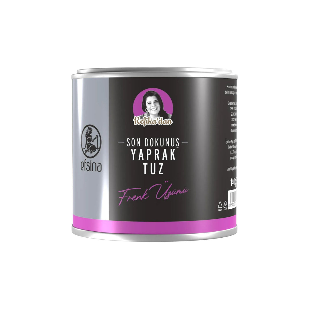 EFSINA VIOLET FINISHING SALT FLAKES 140G - Altin Grocery Salt Efsina