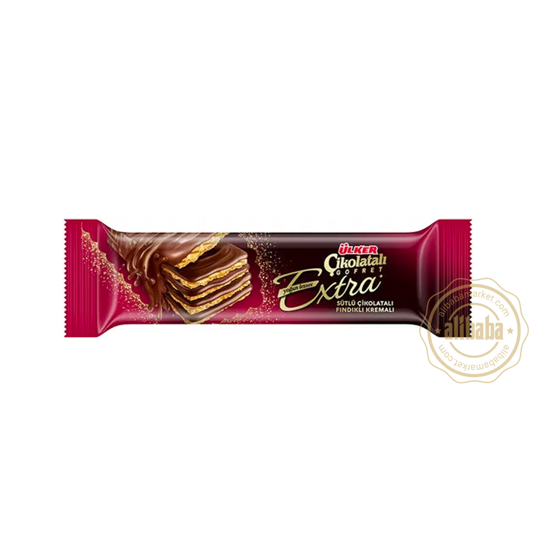 ULKER CHOCOLATE WAFER EXTRA HAZELNUT 45GR