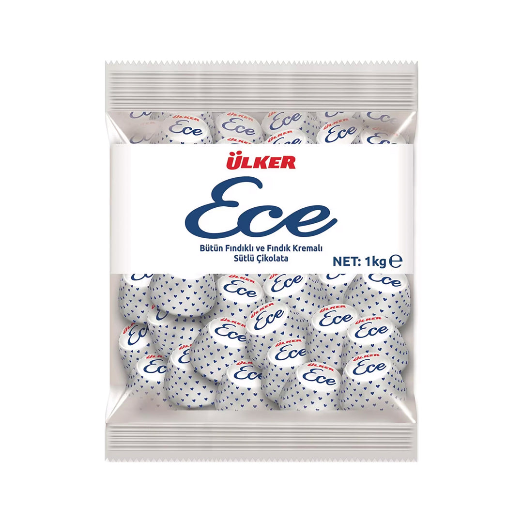 ULKER ECE CHOCOLATE w HAZELNUT 1KG - Altin Grocery Chocolate Ulker