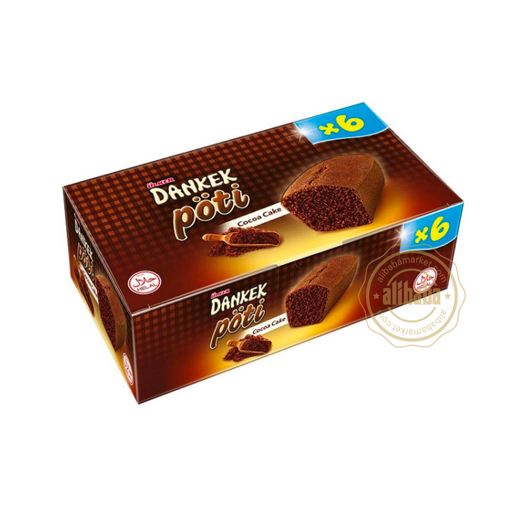 ULKER DANKEK POTI COCOA CAKE 6PCS 210GR - Altin Grocery Cake Ulker