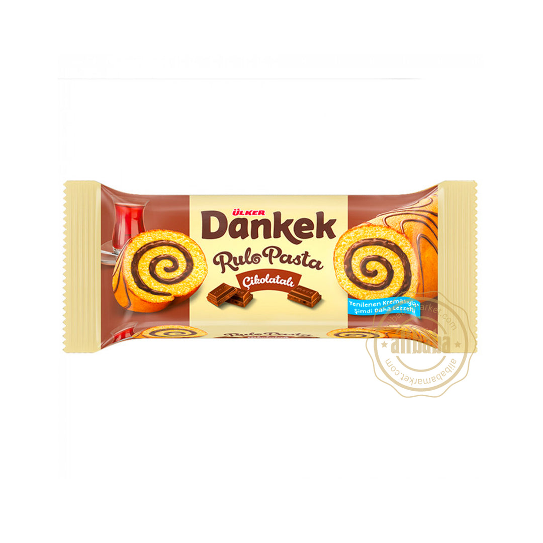 ULKER DANKEK ROLL CAKE W CHOCOLATE 235GR - Altin Grocery Cake Ulker
