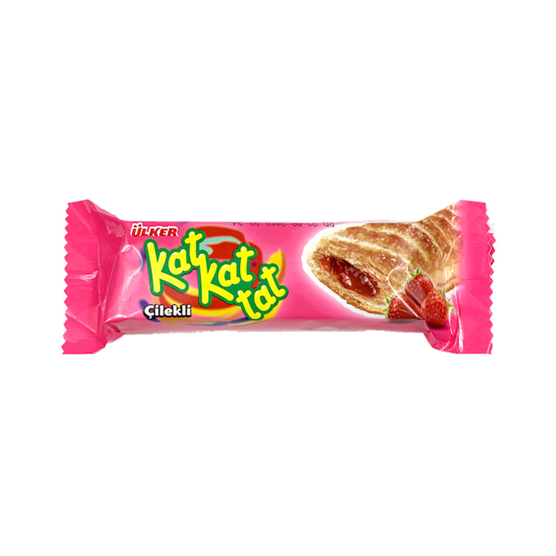 ULKER KAT KAT STRAWBERRY FILLING BISCUIT 32GR - Altin Grocery Chocolate Ulker