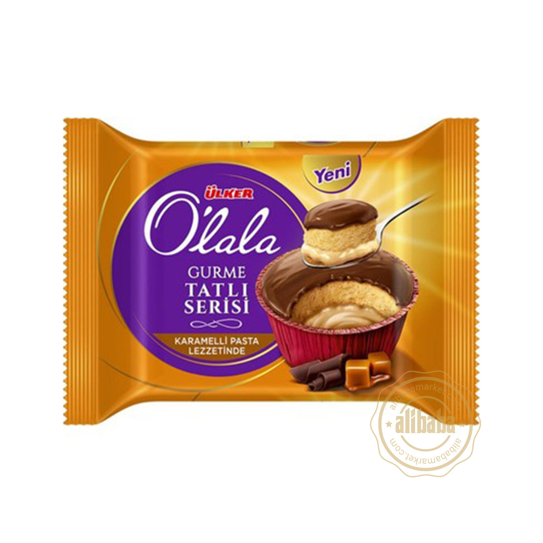 ULKER OLALA GURME CARAMEL CAKE 70GR