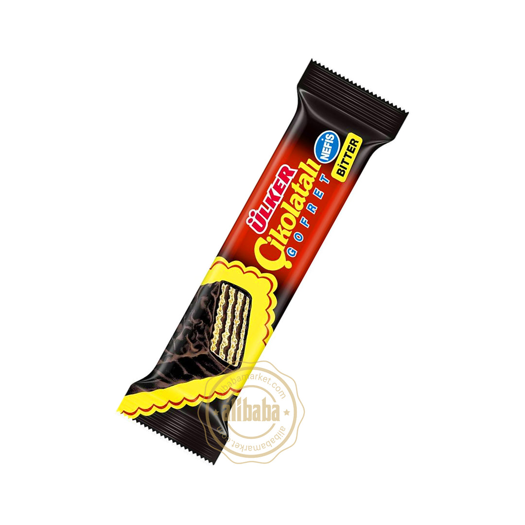 ULKER CHOCOLATE WAFER BITTER 36 G - Altin Grocery Chocolate Ulker