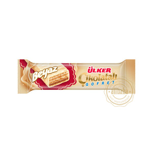 ULKER CHOCOLATE WAFERS WHITE 35GR