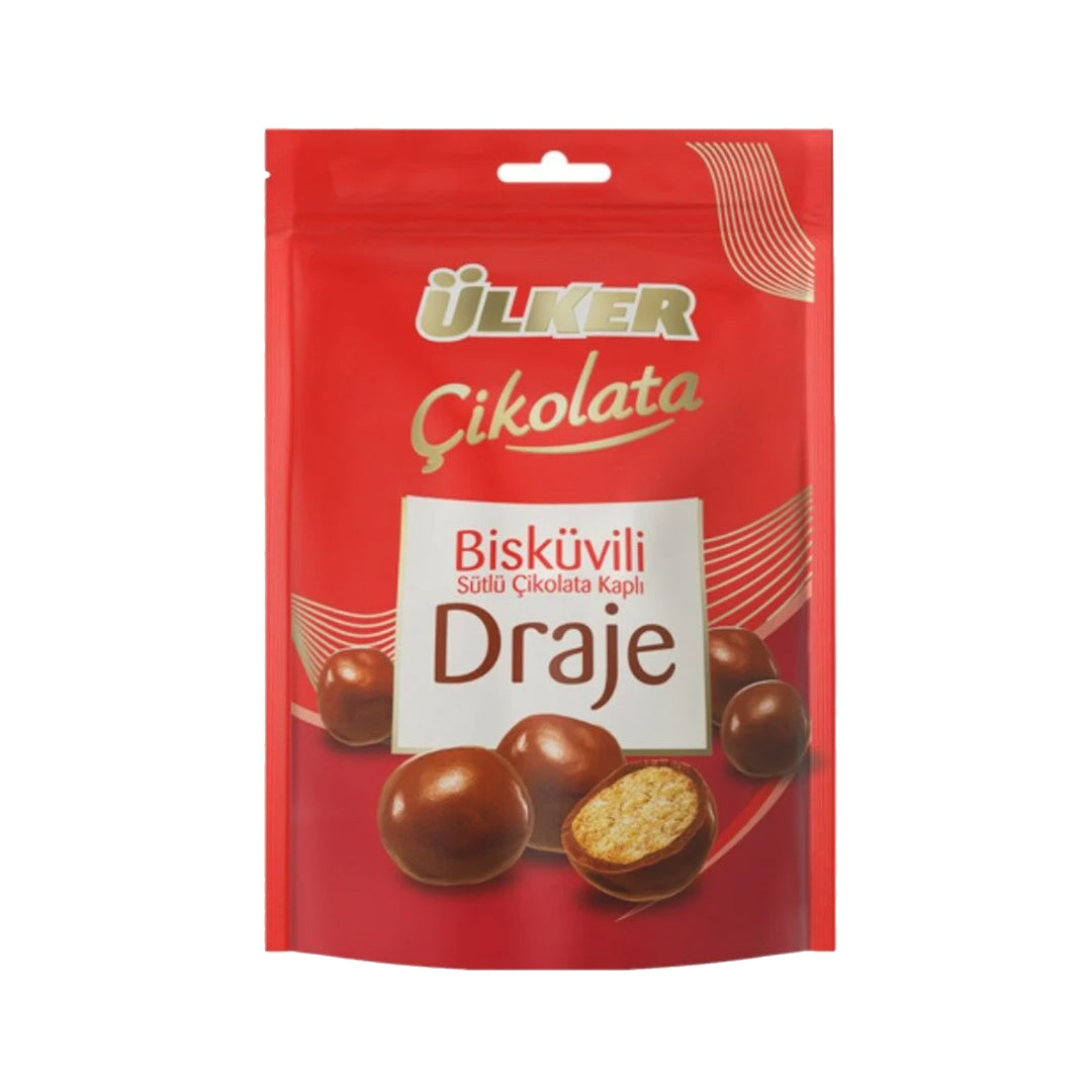 ULKER MILK CHOCOLATE DRAGEE 100G - Altin Grocery Chocolate Ulker
