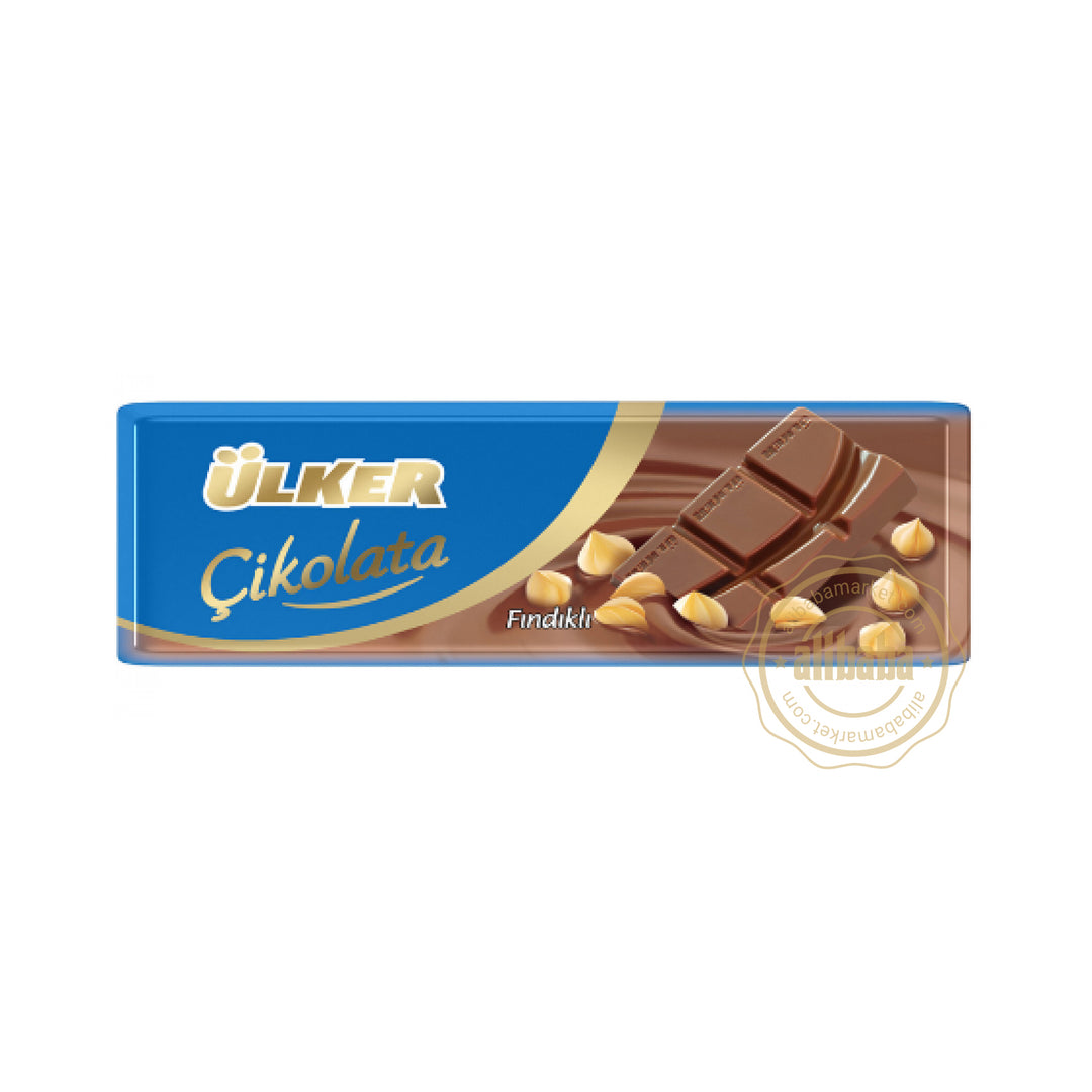 ULKER CHOCOLATE W HAZELNUT 30GR