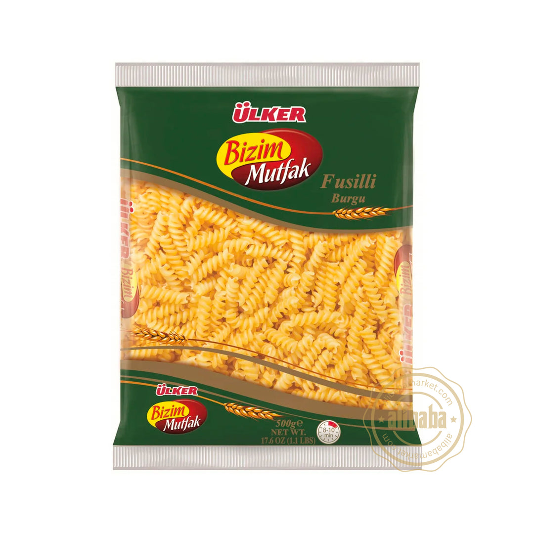 ULKER BIZIM FUSULLI (BURGU) PASTA 500GR - Altin Grocery Pasta Ulker