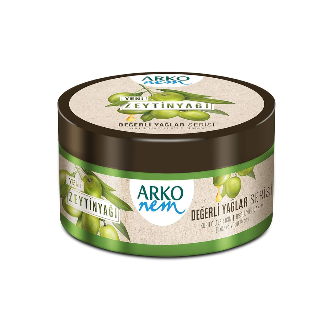 ARKO NEM OLIVE OIL HAND AND BODY CREAM 250ML - Altin Grocery Hand Cream Arko
