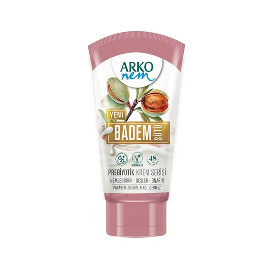 ARKO NEM ALMOND SOFT HAND AND BODY CREAM 60ML - Altin Grocery Hand Cream Arko