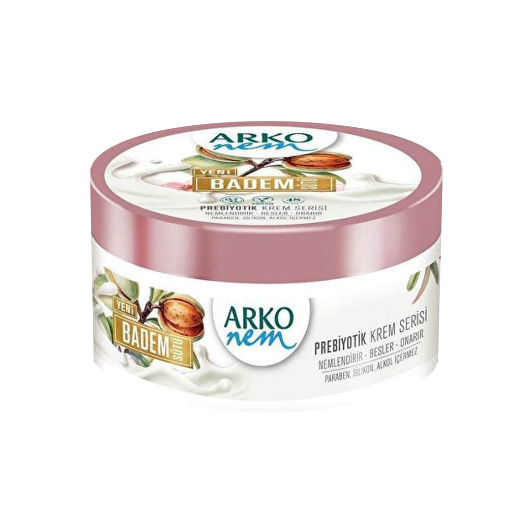 ARKO NEM ALMOND SOFT HAND AND BODY CREAM 250ML - Altin Grocery Hand Cream Arko