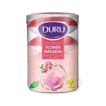 DURU SOAP FRESH SENSATION FLOWER PVC 110Gx4