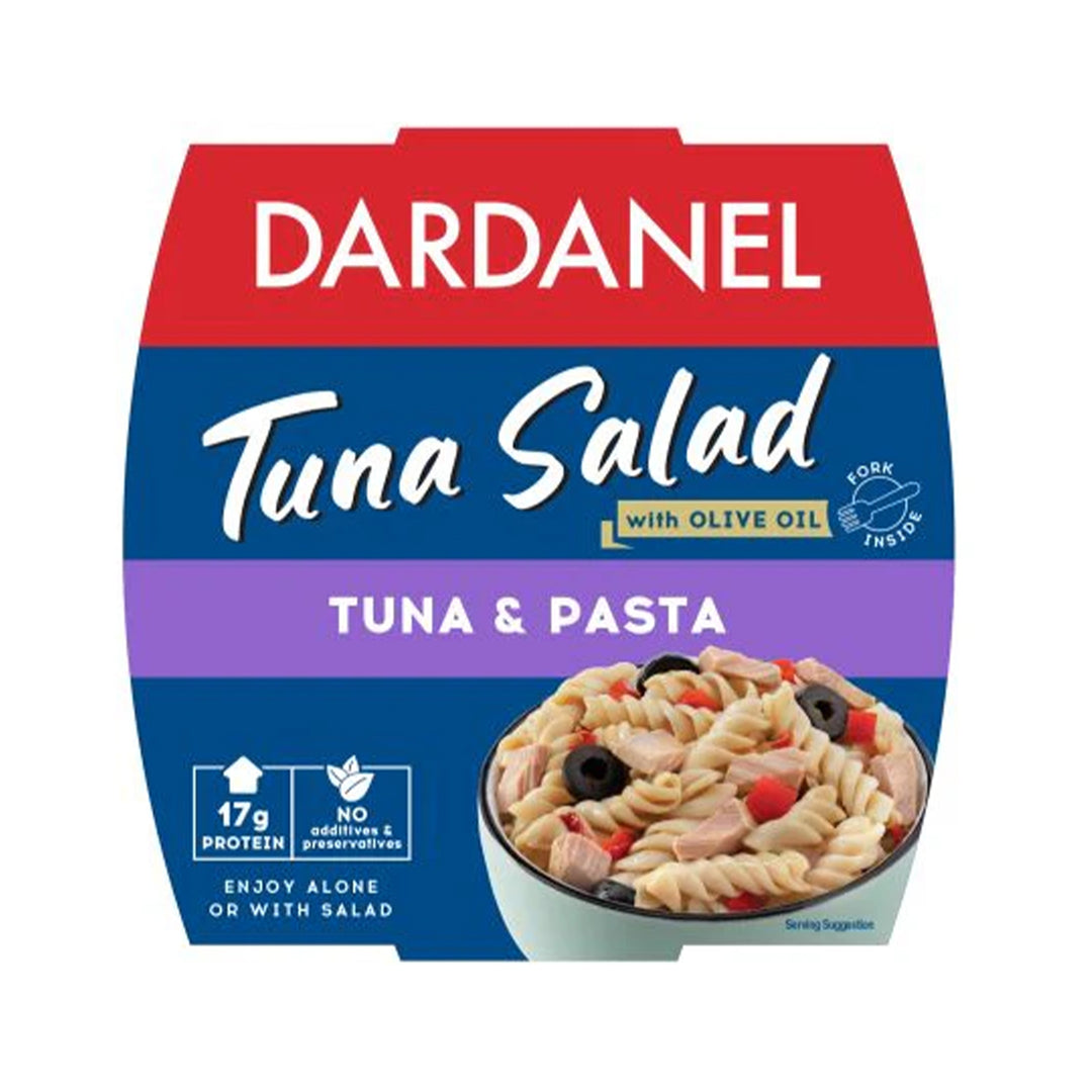 DARDANEL TUNA SALAD TUNA & PASTA 160G - Altin Grocery Ready Meal Dardanel