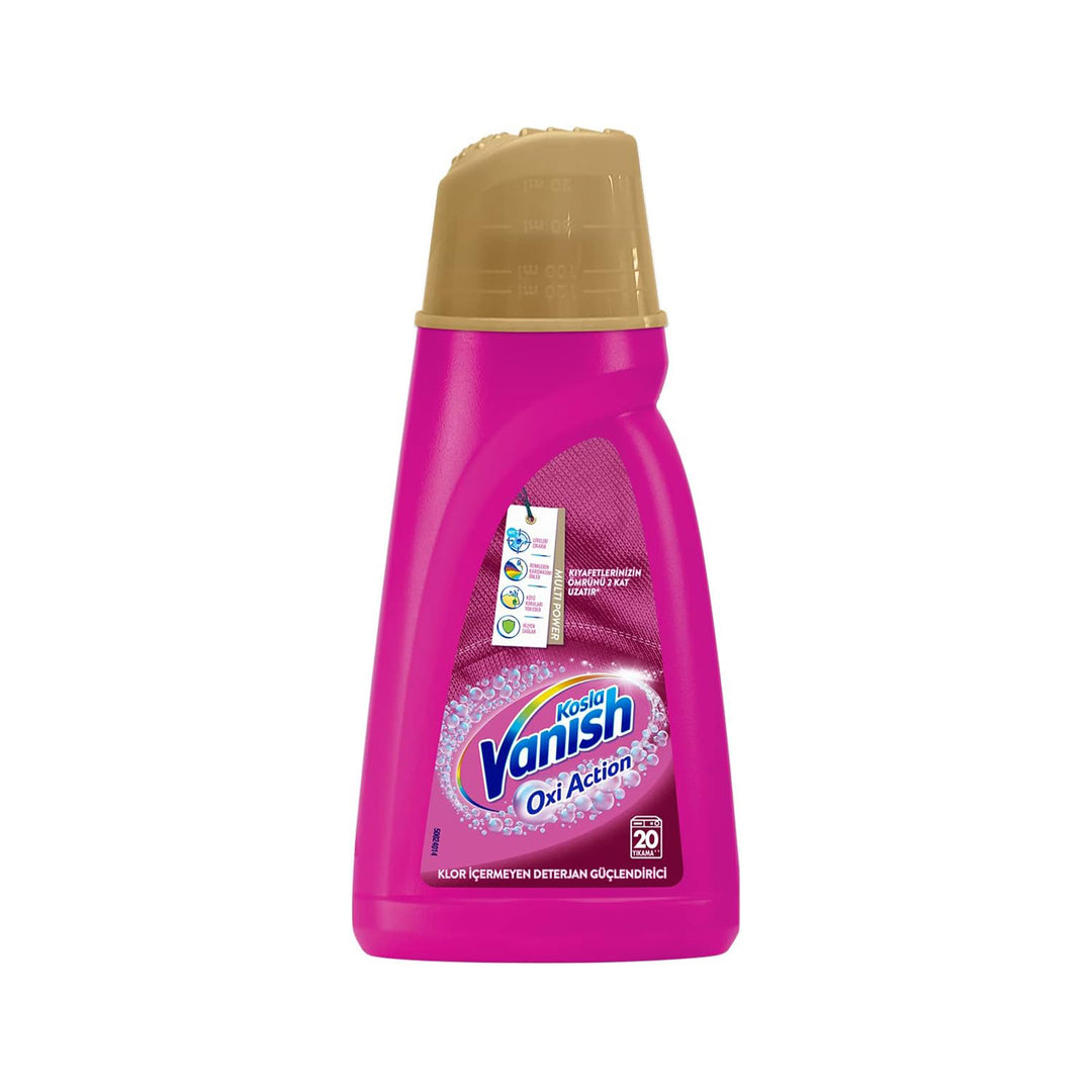 KOSLA VANISH OXI ACTION PINK 1LT - Altin Grocery Detergent Kosla