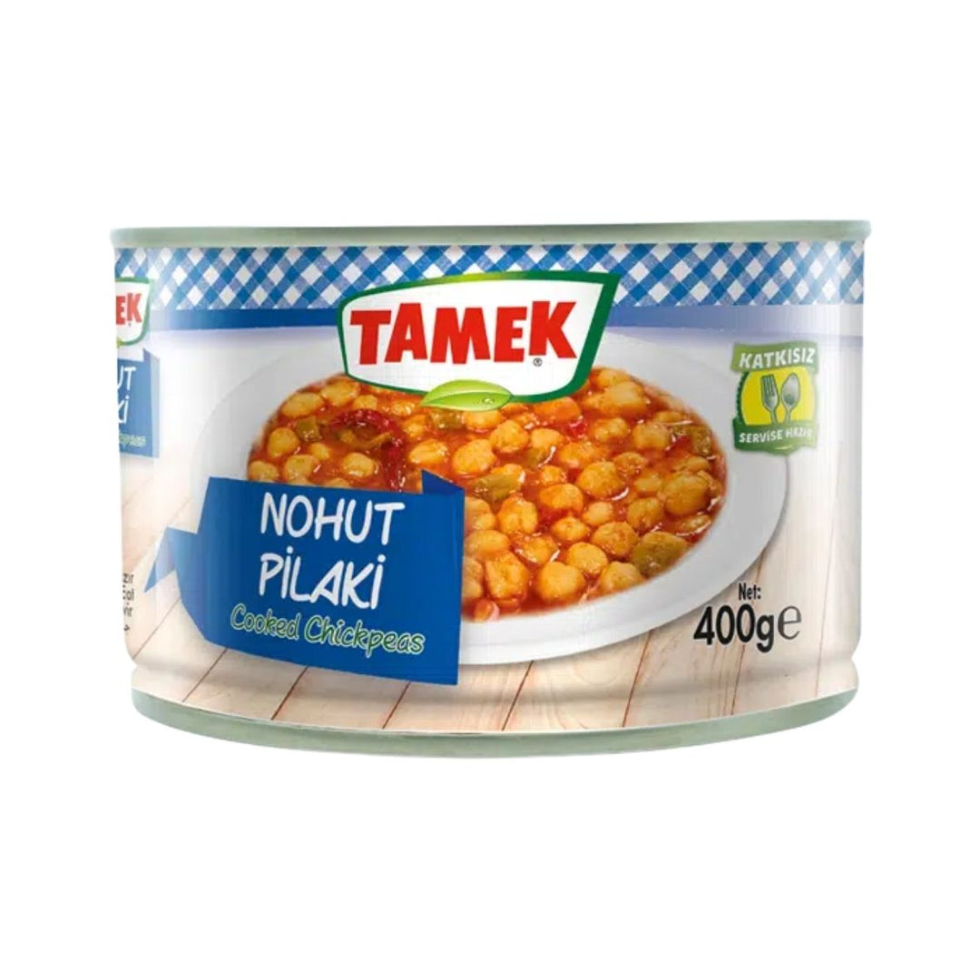 TAMEK COOKED CHICKPEA WHITE BEANS (NOHUT PILAKI) 400G