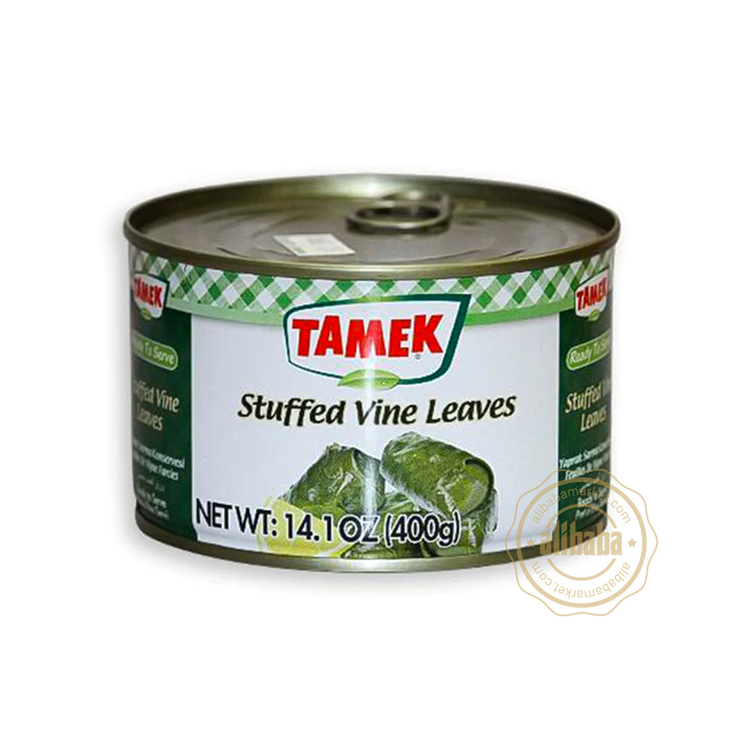 TAMEK STUFFED GRAPE LEAVES 400GR CAN - Altin Grocery Ready Meal Tamek