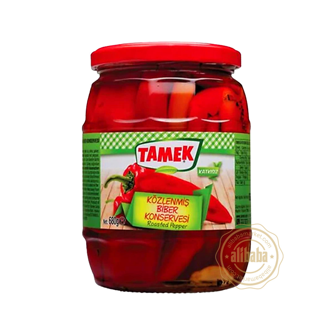 TAMEK ROASTED CAPIA PEPPER 670GR - Altin Grocery Ready Meal Tamek